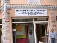 Persianas Y Toldos Hija De A. Campos